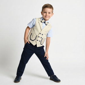 Polished Nico Formal Vest Set-0