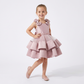 Blushing Meadow Girls Short Dress-0