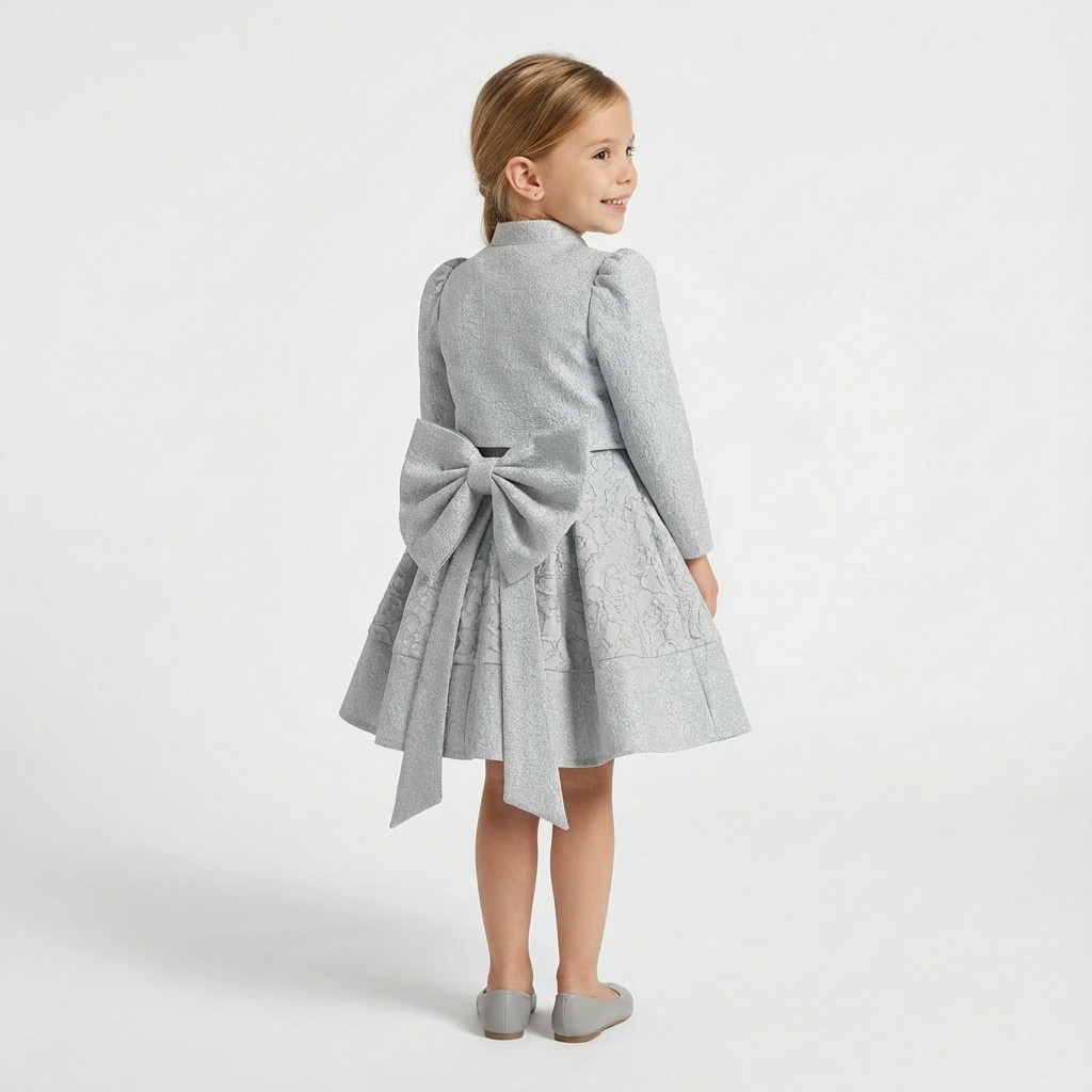 Belle Tradition Girls Bolero Dress-1