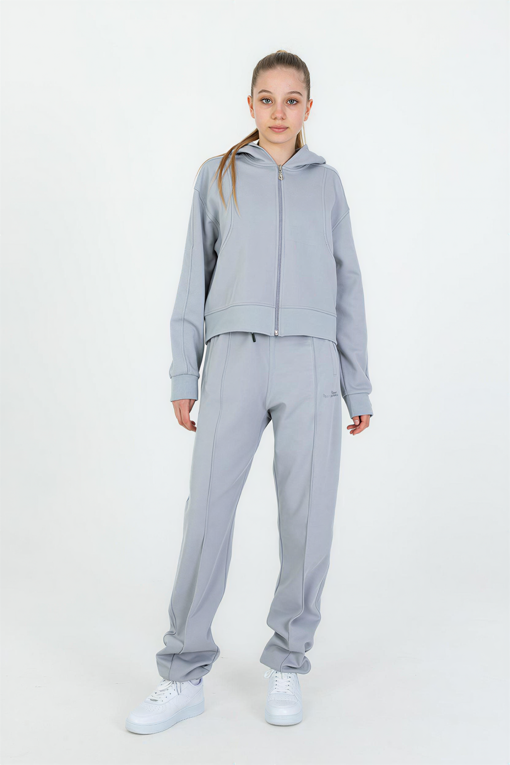 Court Side Girls 2PC Jogger Set-3