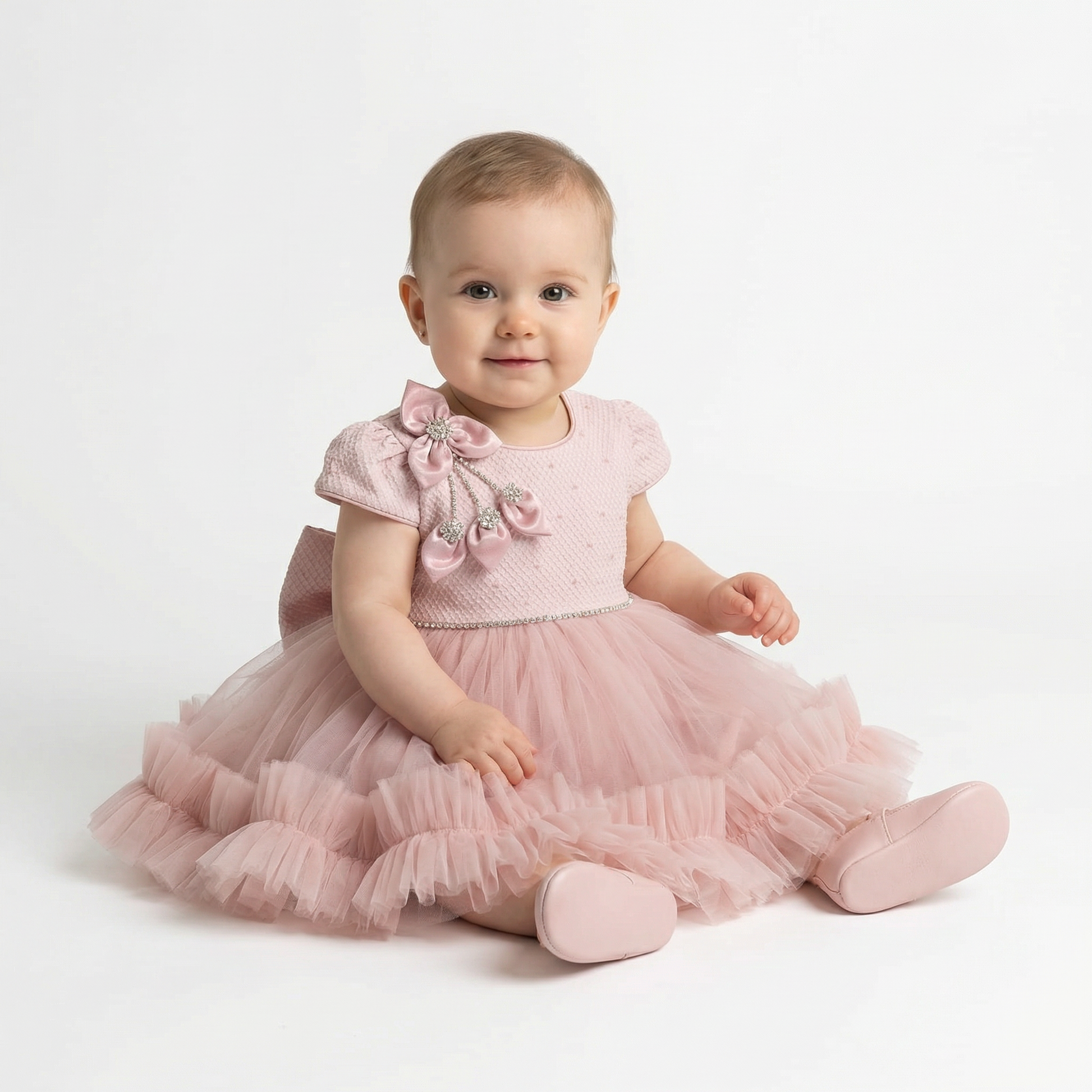 Fashion Tulle Baby Dress-3