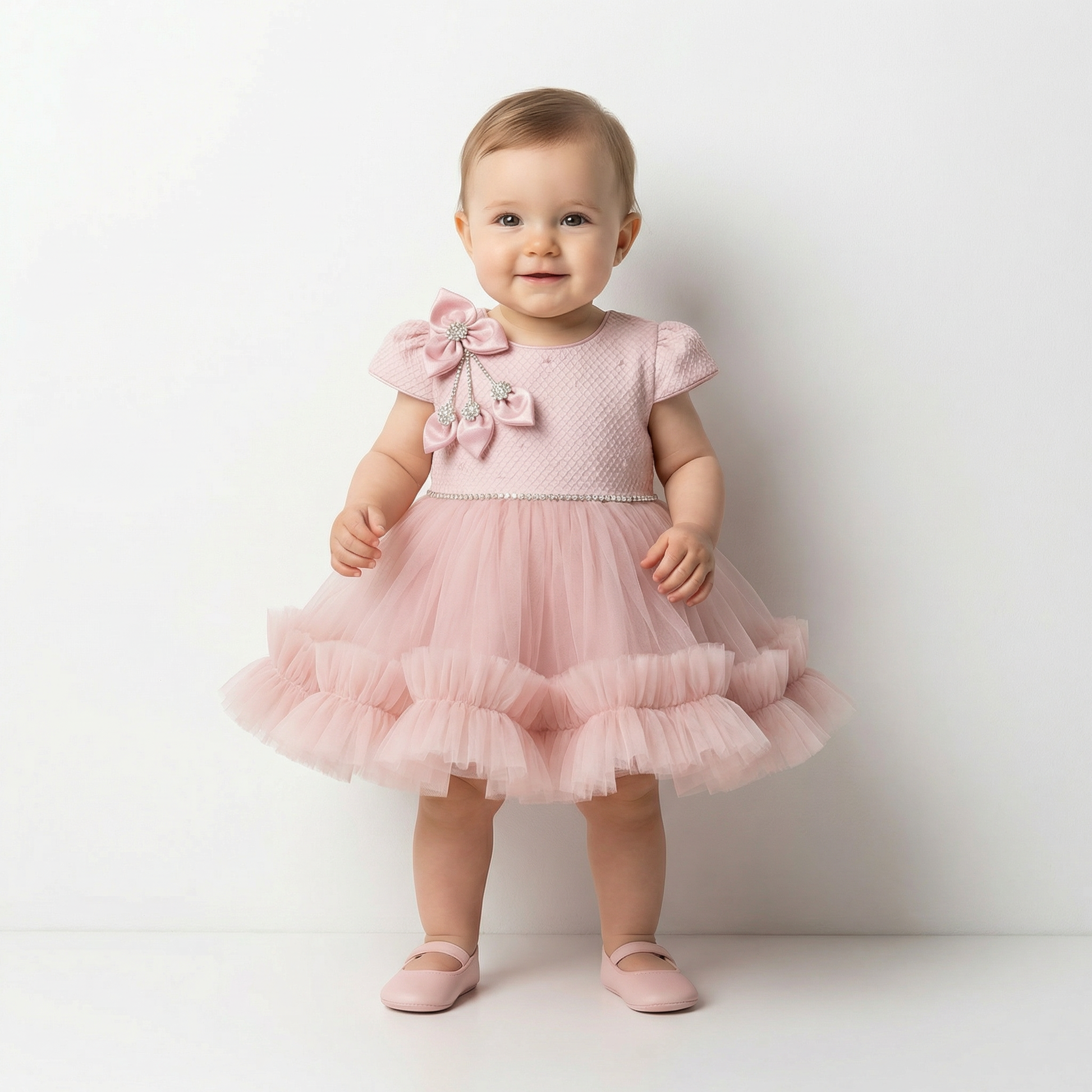 Fashion Tulle Baby Dress-4