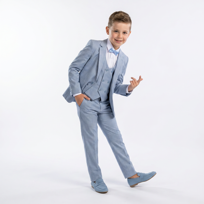 The Fresh Blue Formal Boy’s Suit-0