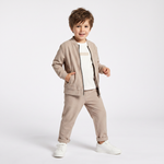 Soft Stripes Boys 3PC Dress Set-0