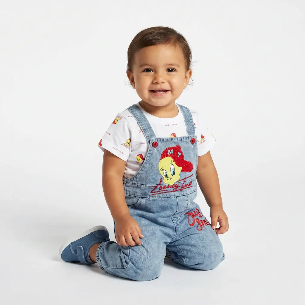 Denim Series – Birdie Baby Set-0