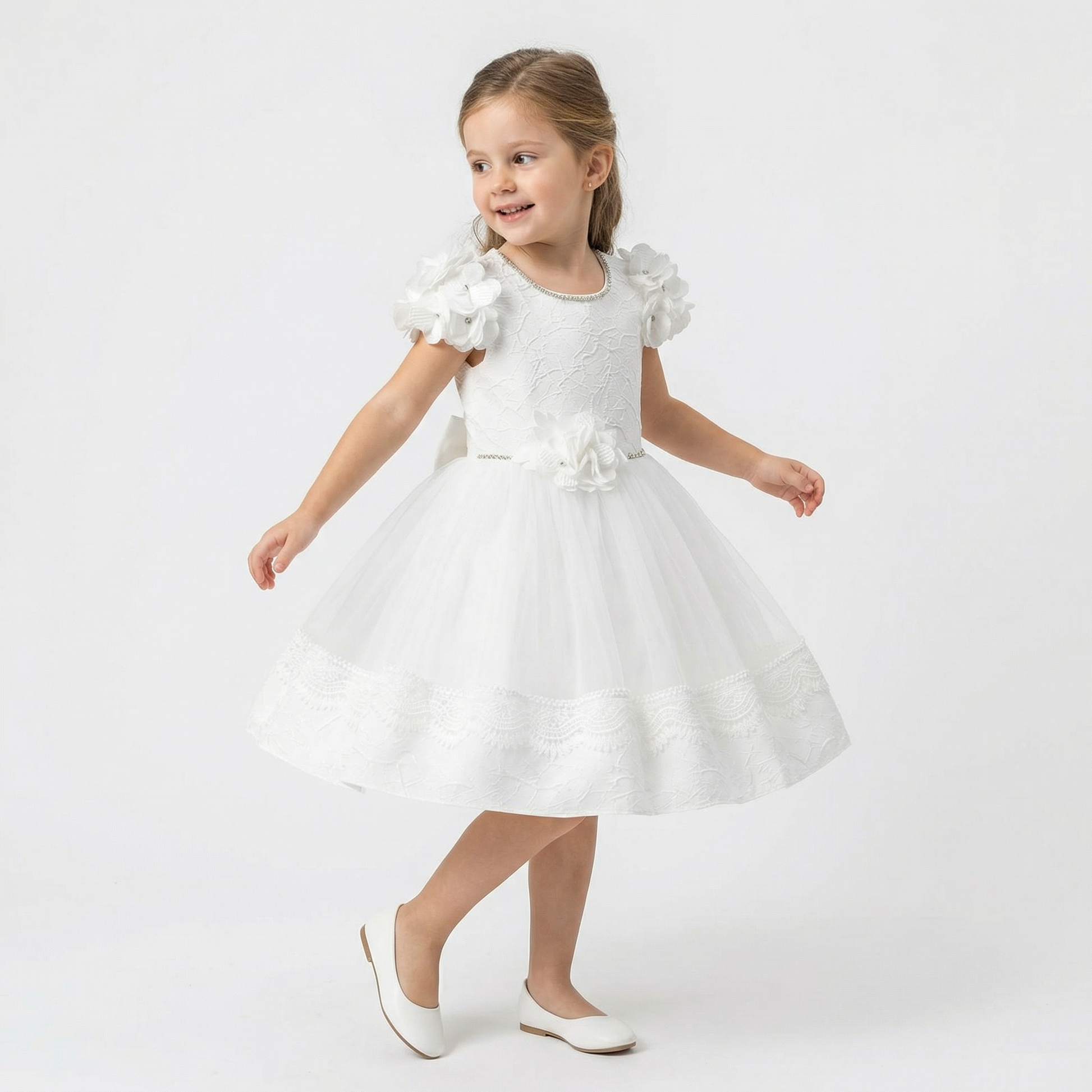 Camélia Chic Girls Short Dress-0