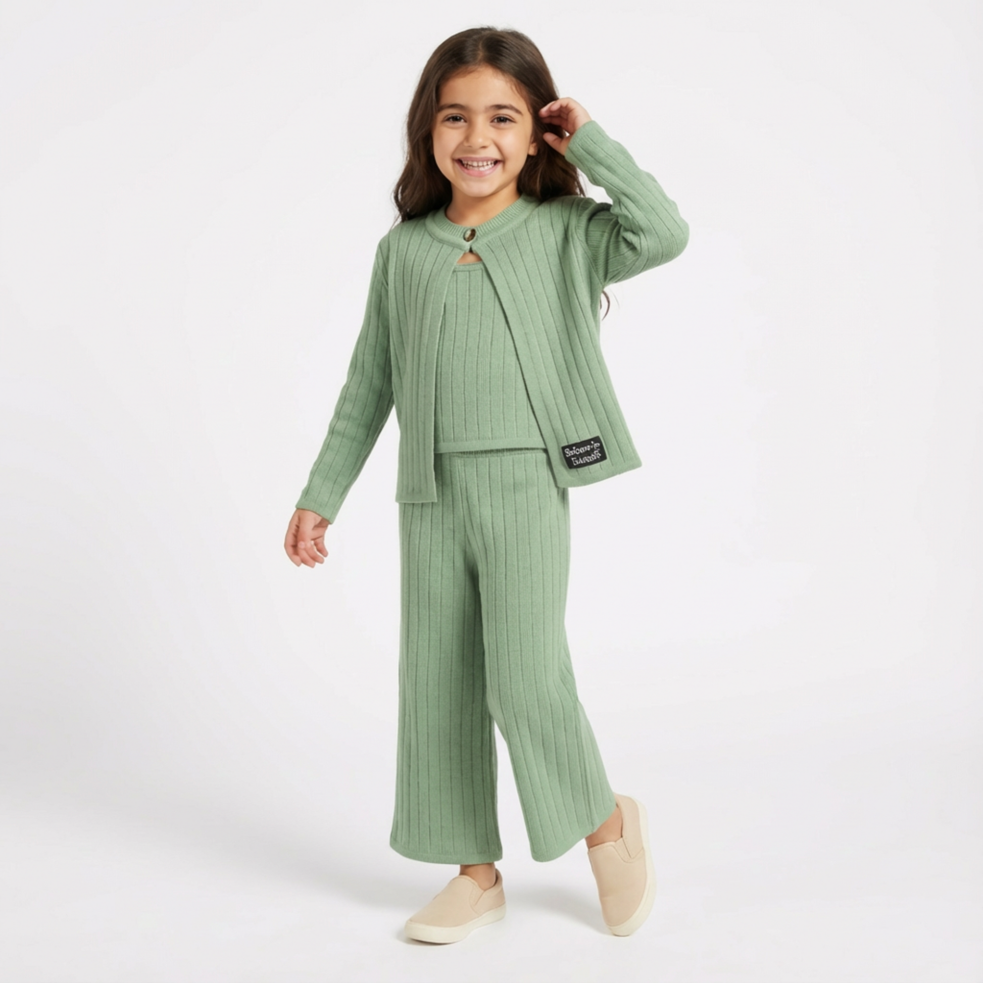 Cozy Chloe Girls Knit Set-1