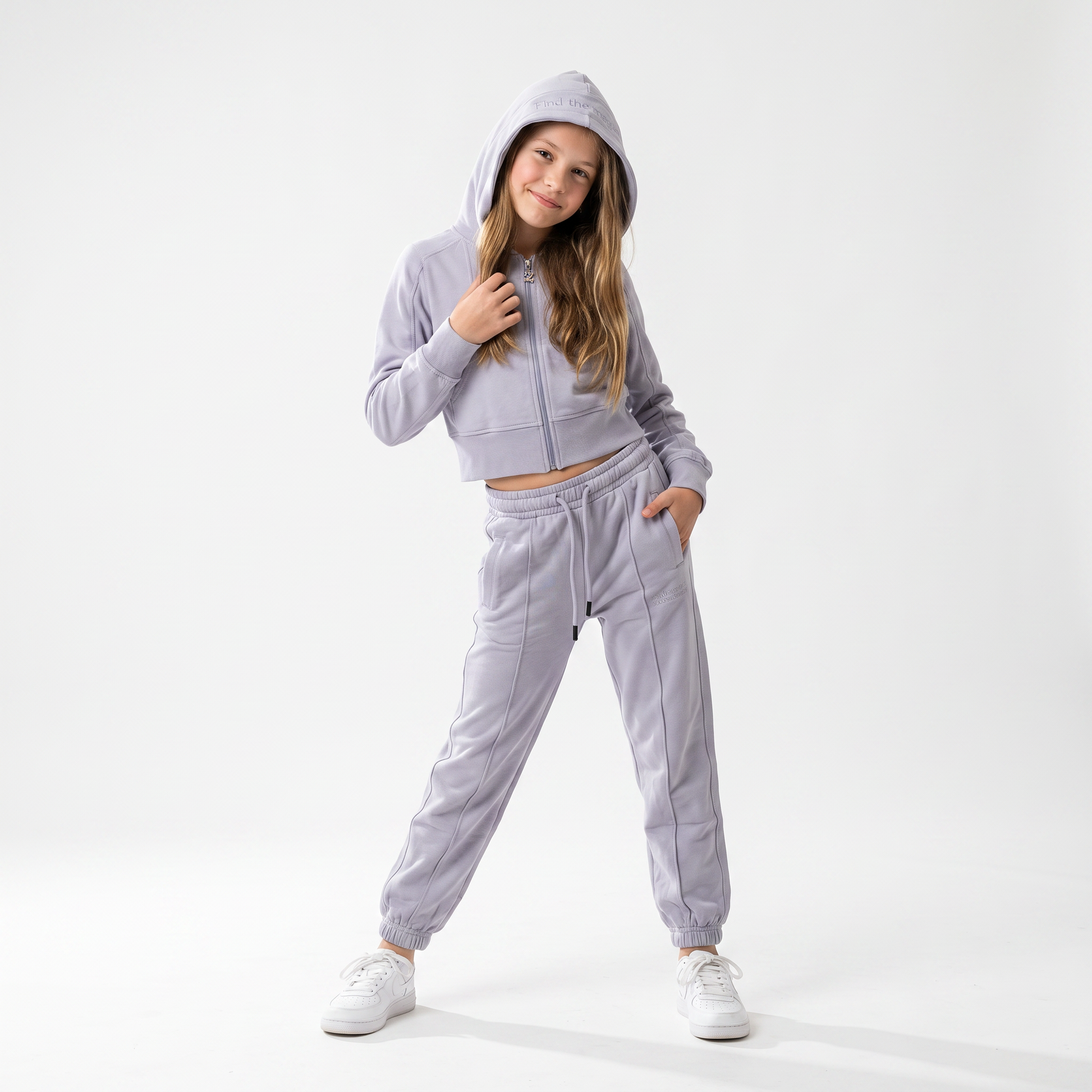 Court Side Girls 2PC Jogger Set-0