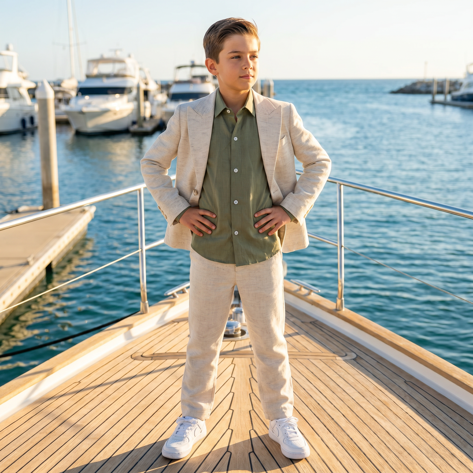 Vintage Elegance Boys Suit-2