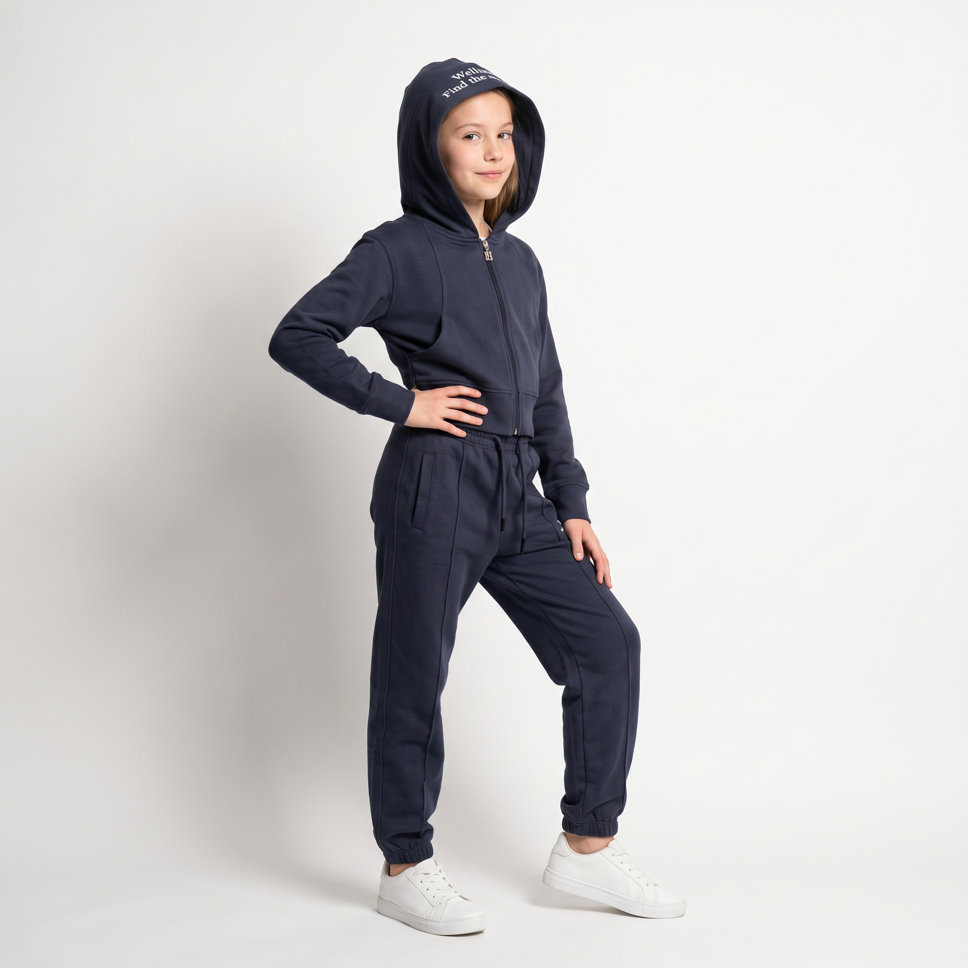 Court Side Girls 2PC Jogger Set-1