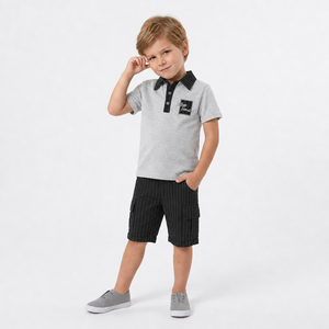 Classic Chris Polo & Shorts Set-0
