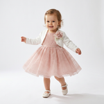 Rosewood Bloom Baby Dress & Bolero Set-0