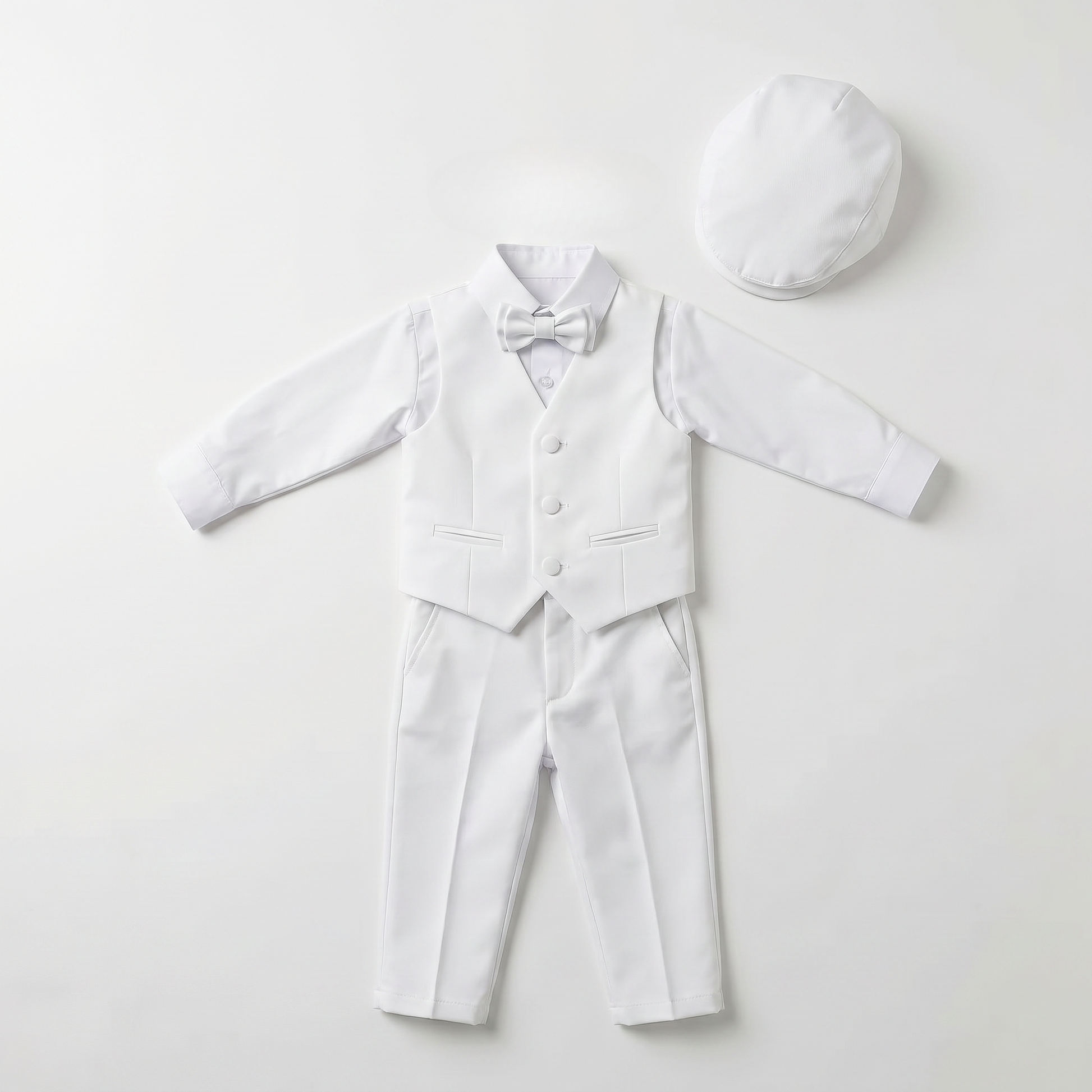 Alessio Baby Vest Set & Hat-3