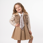 Arctic Charm Dress & Bolero Set-0