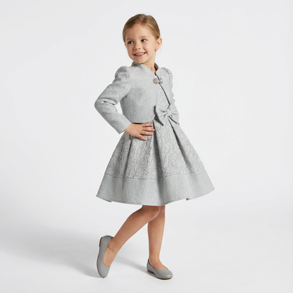 Belle Tradition Girls Bolero Dress-0