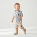 Leo Stripes Boys Summer Set-0