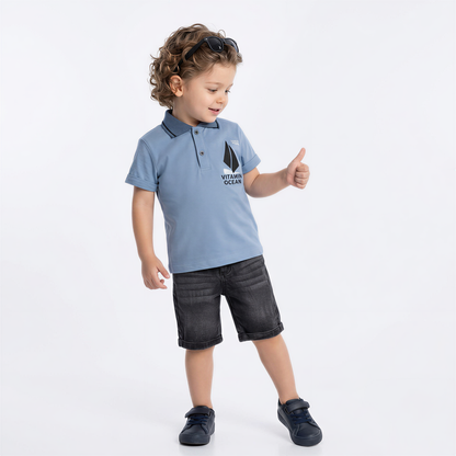 Baby Sailor Denim Set-1