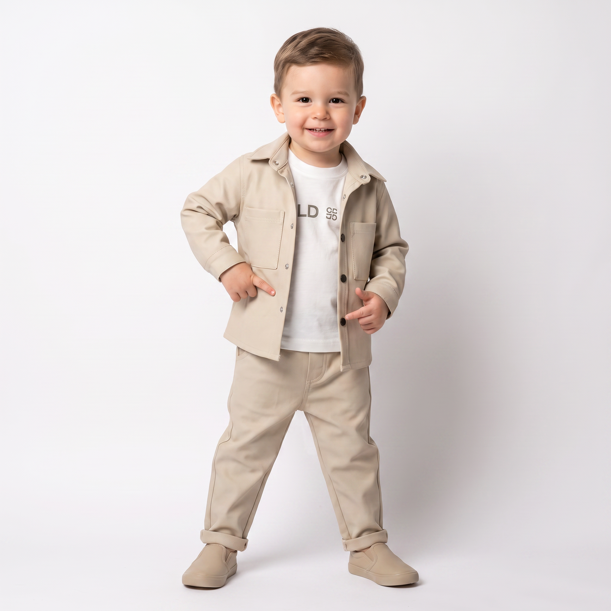 Tiny Tim Baby 3PC Dress Set-1