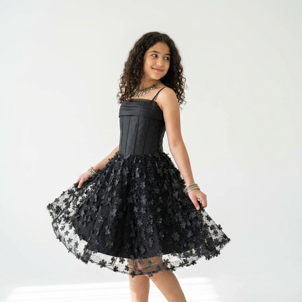 Liv's 2 in 1 Preteen High-Low Dress-4