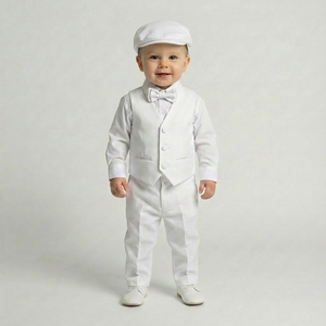Alessio Baby Vest Set & Hat-0