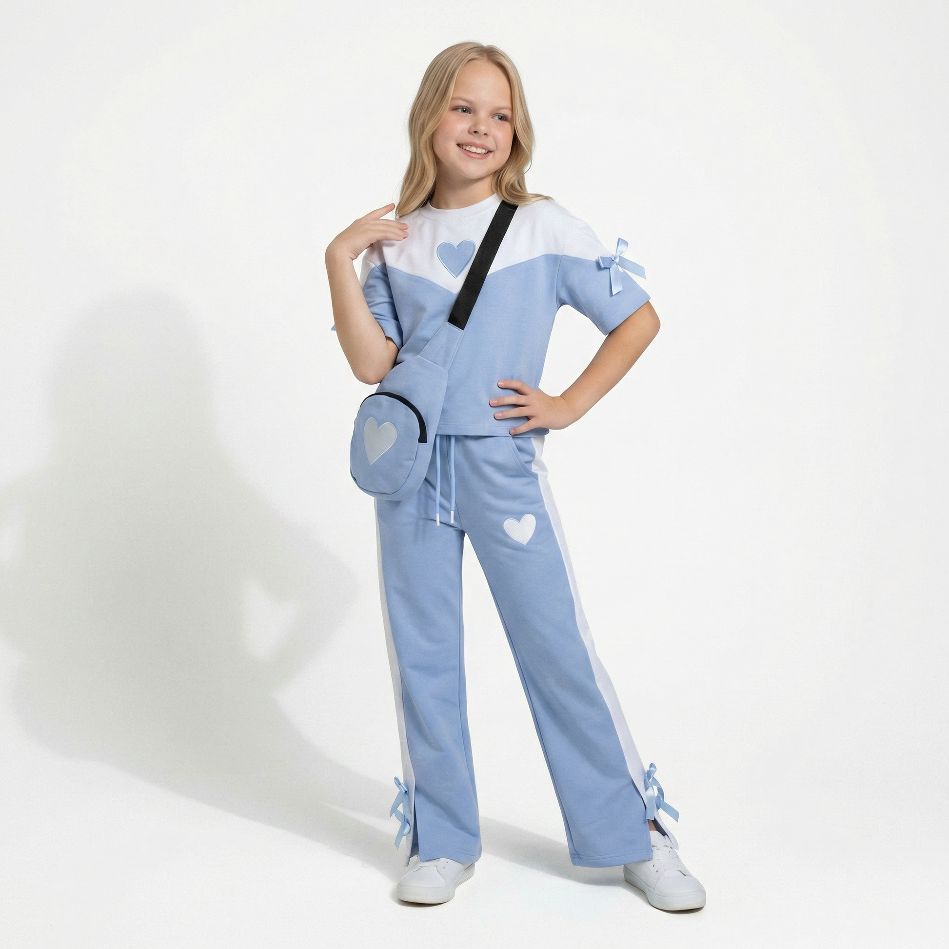 Sky Heart Girls Set & Bag-0