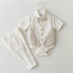Little Duke Baby Vest Set & Hat-2