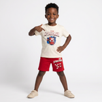 Puzzle Hero Boys Shorts Set-0