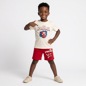 Puzzle Hero Boys Shorts Set-0