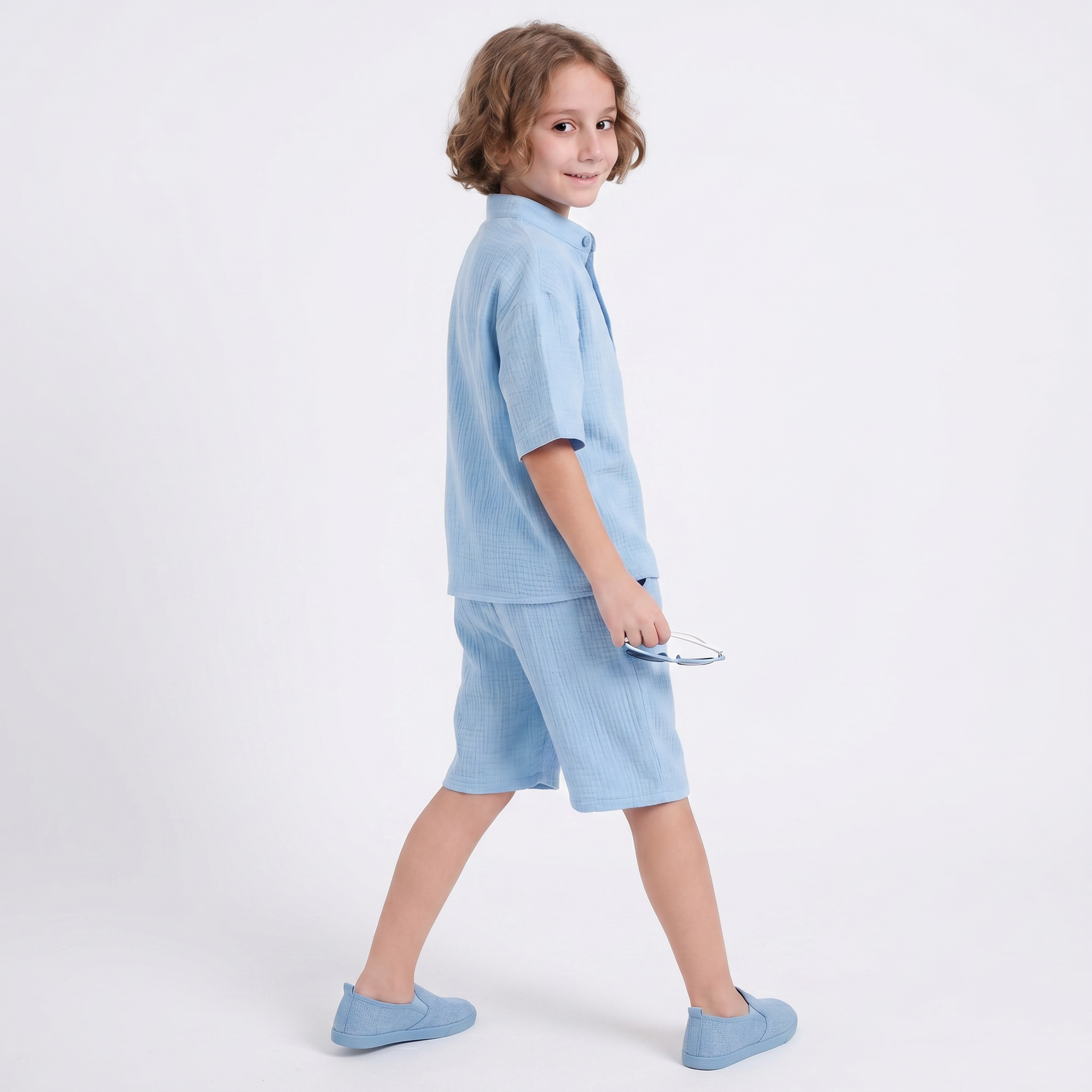 Capri Breeze Dressy Shorts Set-1