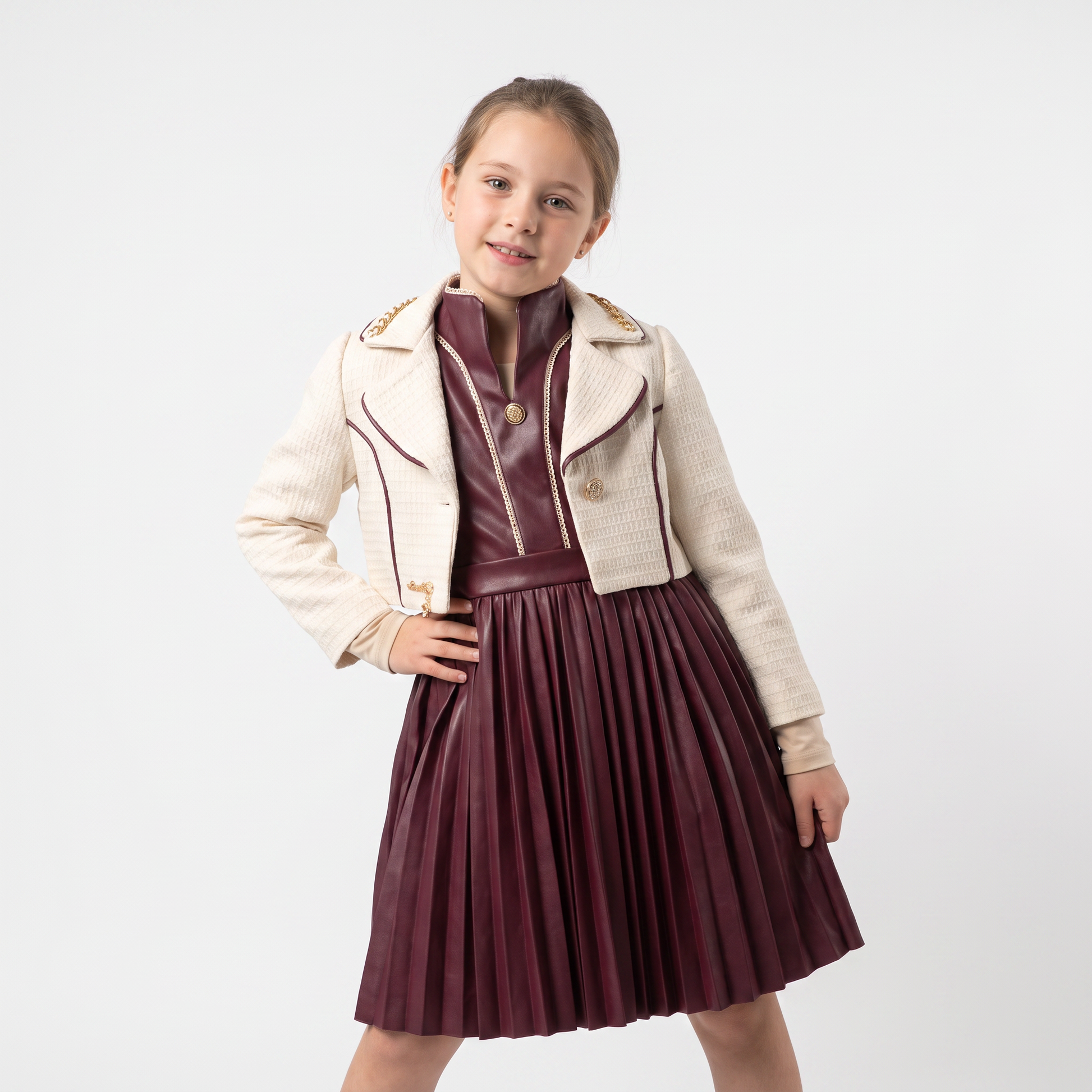 London Girls Bolero Dress-0