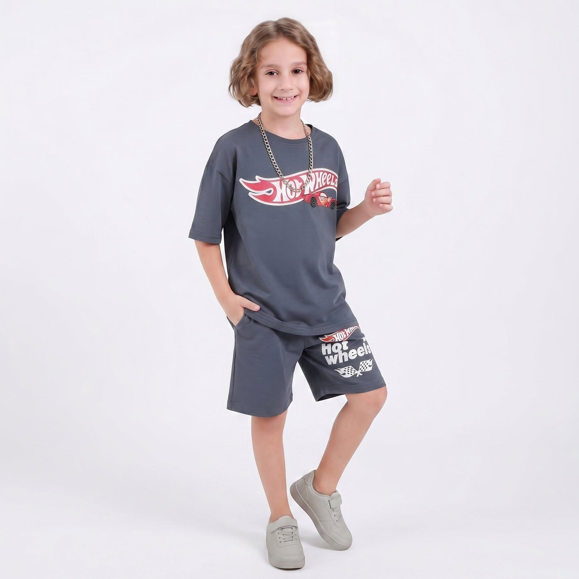 Fast & Fashion Boys Shorts Set-0