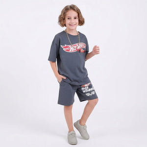 Fast & Fashion Boys Shorts Set-0