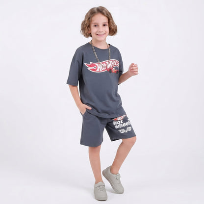 Fast & Fashion Boys Shorts Set-0