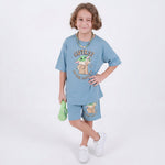 Space Bros Boys Shorts Set-1