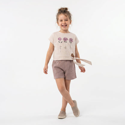 Flower Trio Girls Casual Set-0