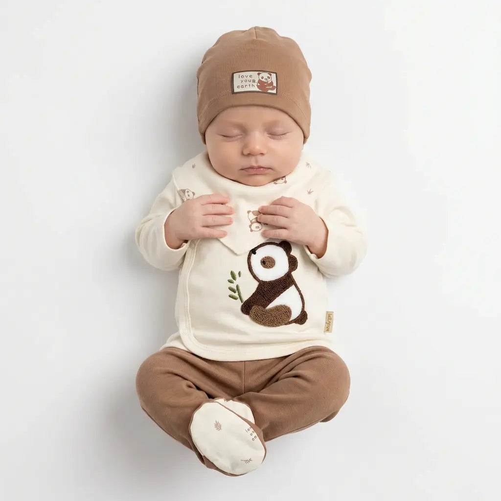 Cute Panda Newborn 5PC Set-3