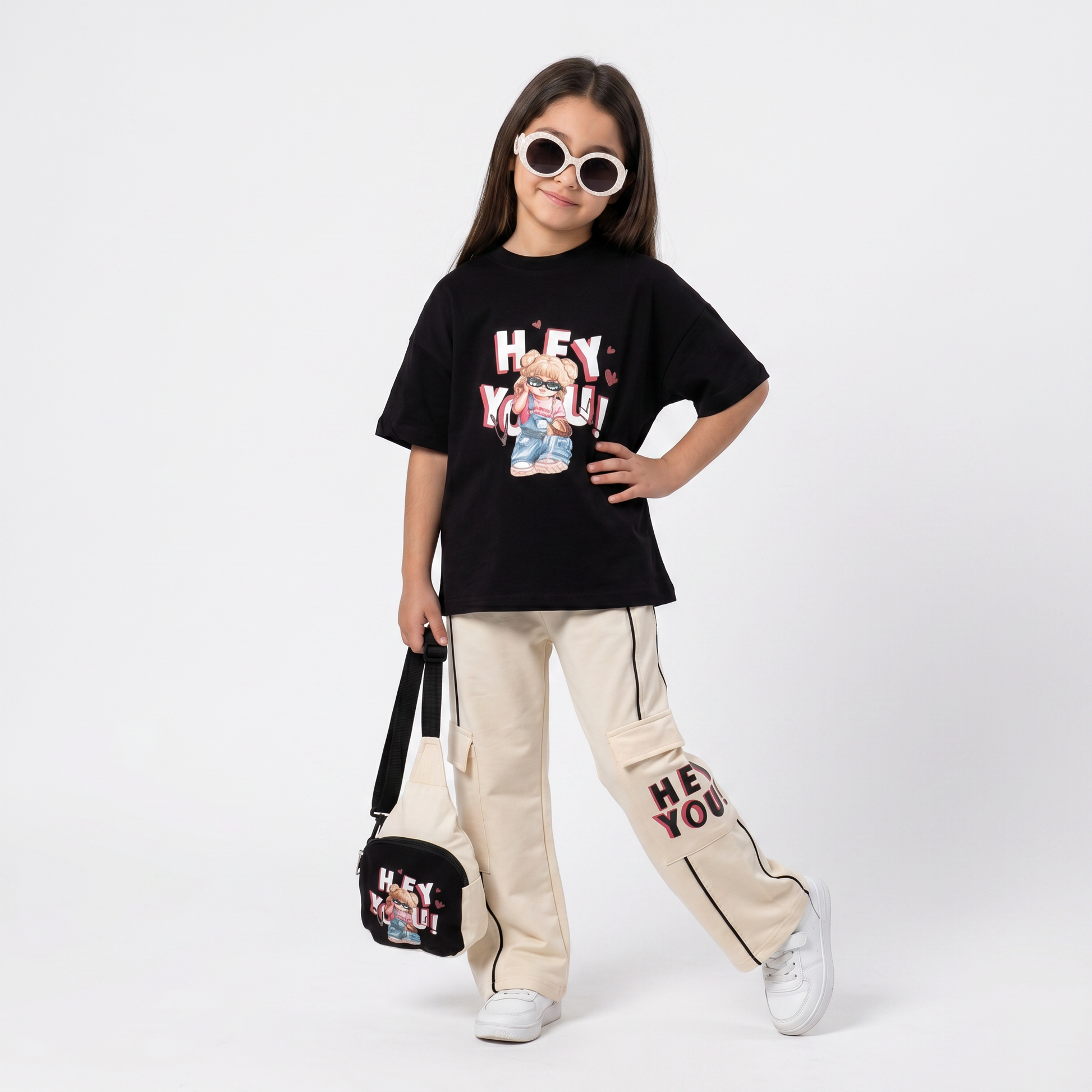 Hey You Girls Set & Bag-0