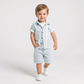 Tyler Stripes Denim Set-1
