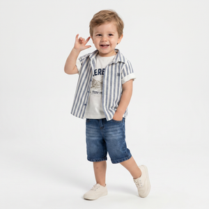 Baby Jerry Denim Set-0
