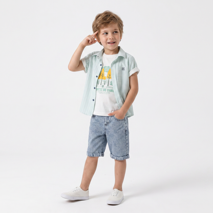 Coastal Enzo Denim Set-0