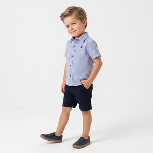 Charlie Charm Shirt & Shorts Set-1