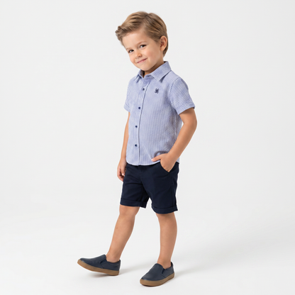 Charlie Charm Shirt & Shorts Set-1