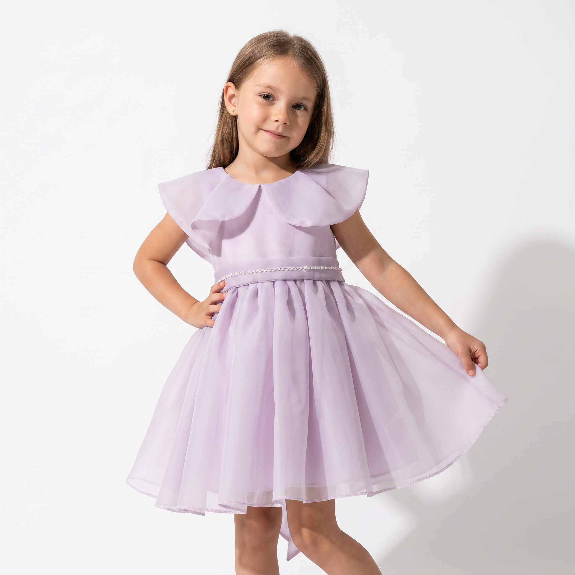 Lavender Mist Baby Dress-1