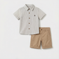 Charlie Charm Shirt & Shorts Set-3
