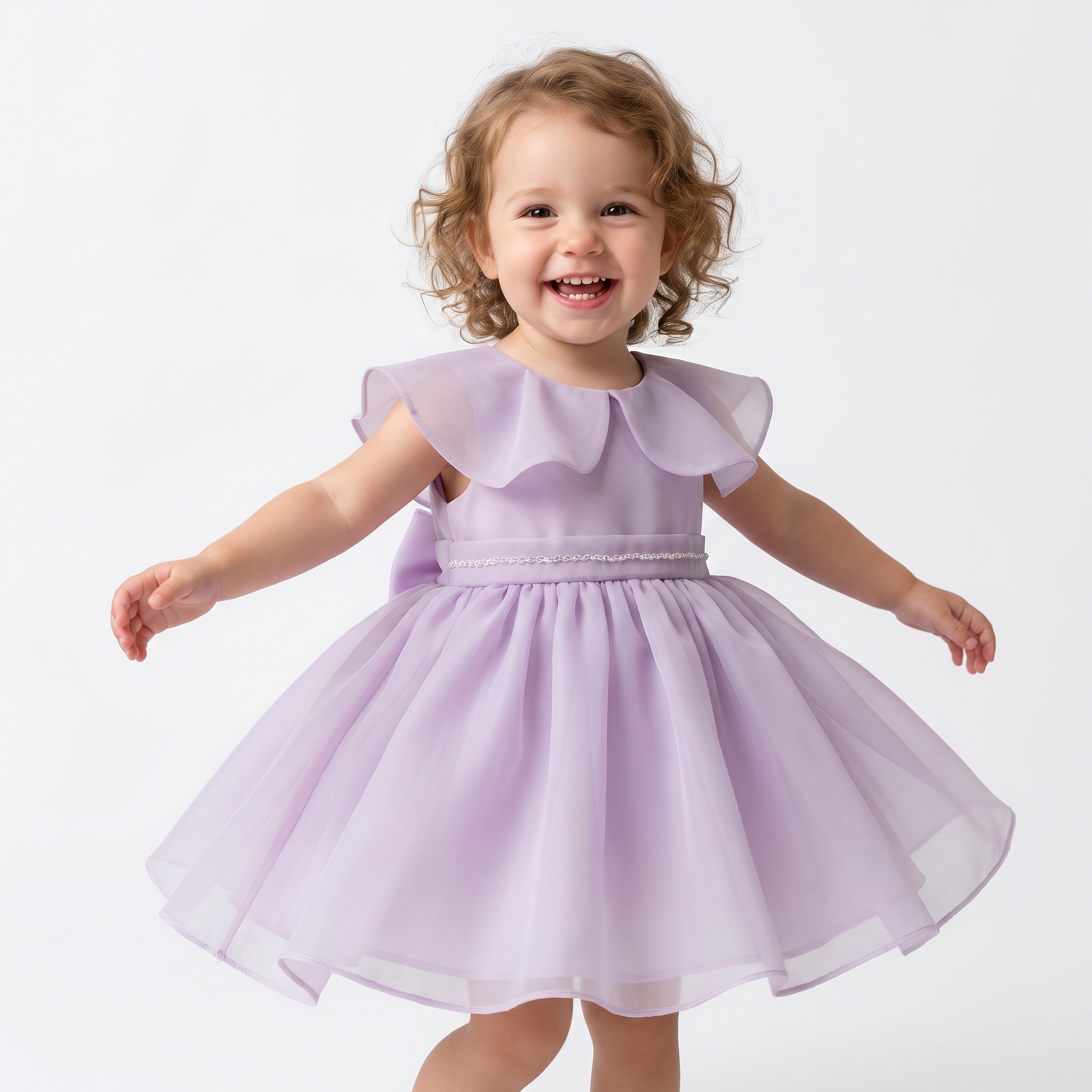 Lavender Mist Baby Dress-0