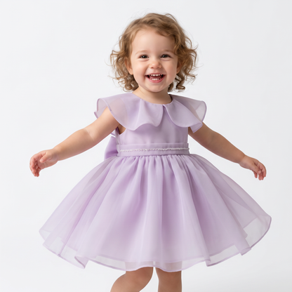 Lavender Mist Baby Dress-0