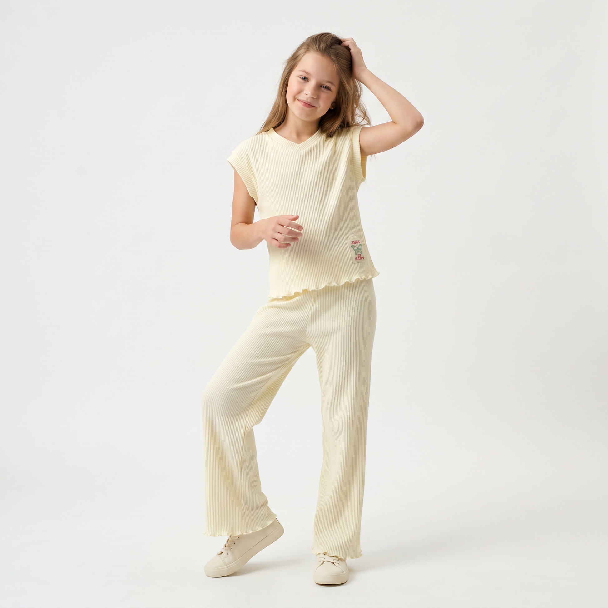 Sporty Class Girls Casual Set-0