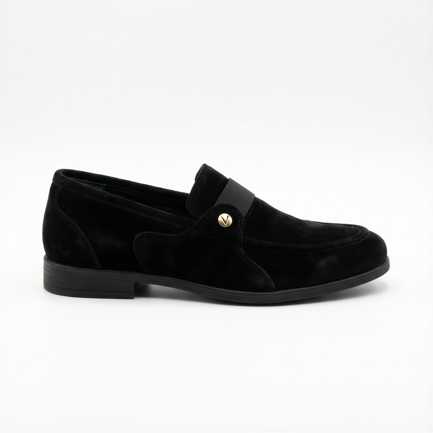 PRE-ORDER Black Velvet Boys Shoes-0