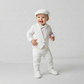 PRE-ORDER Classy Penguin Tail Baptism and Hat Set-0