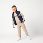 Don't Look Puffer Vest Set-0
